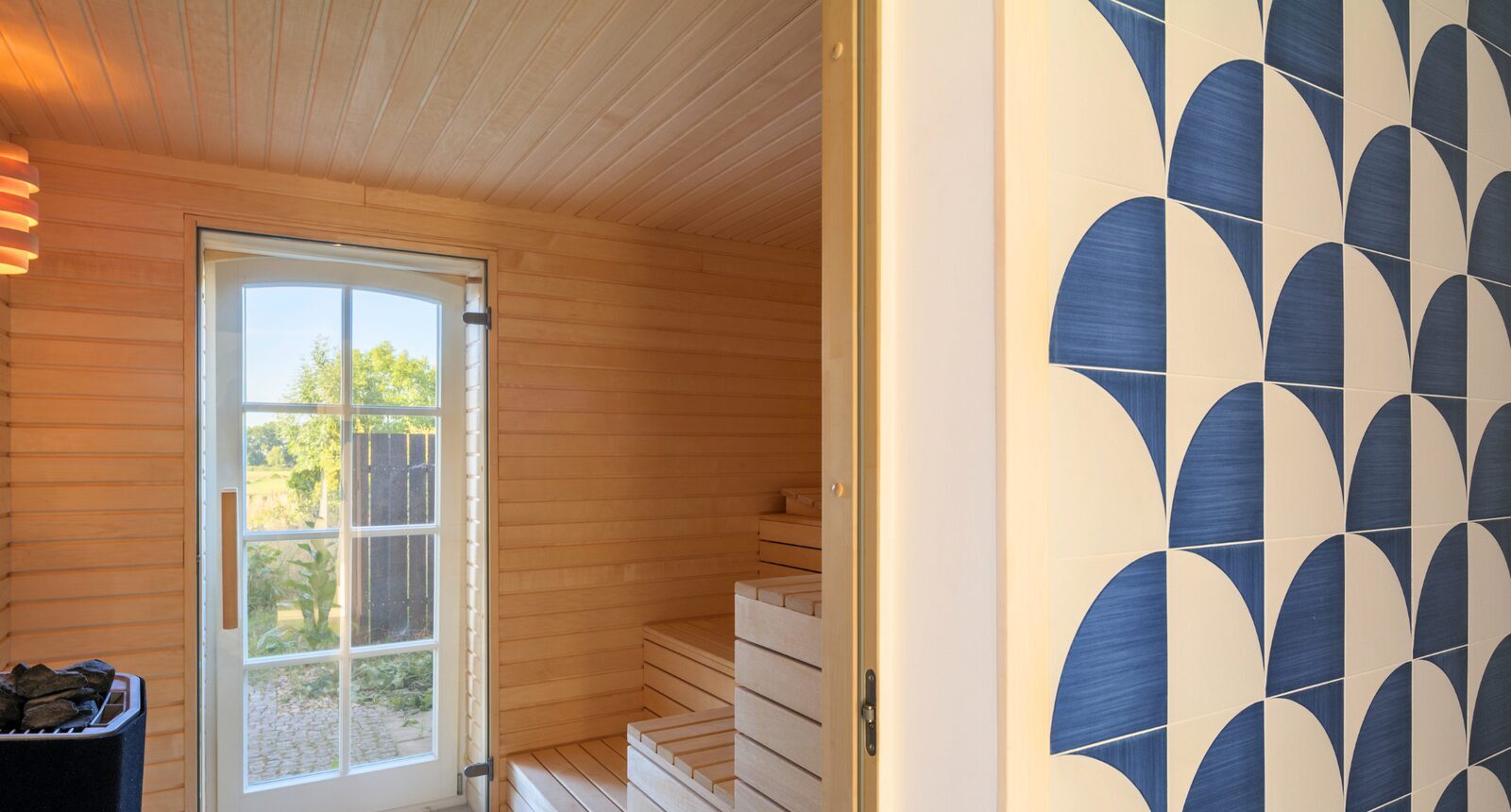 Die Sauna im Landloft Linum